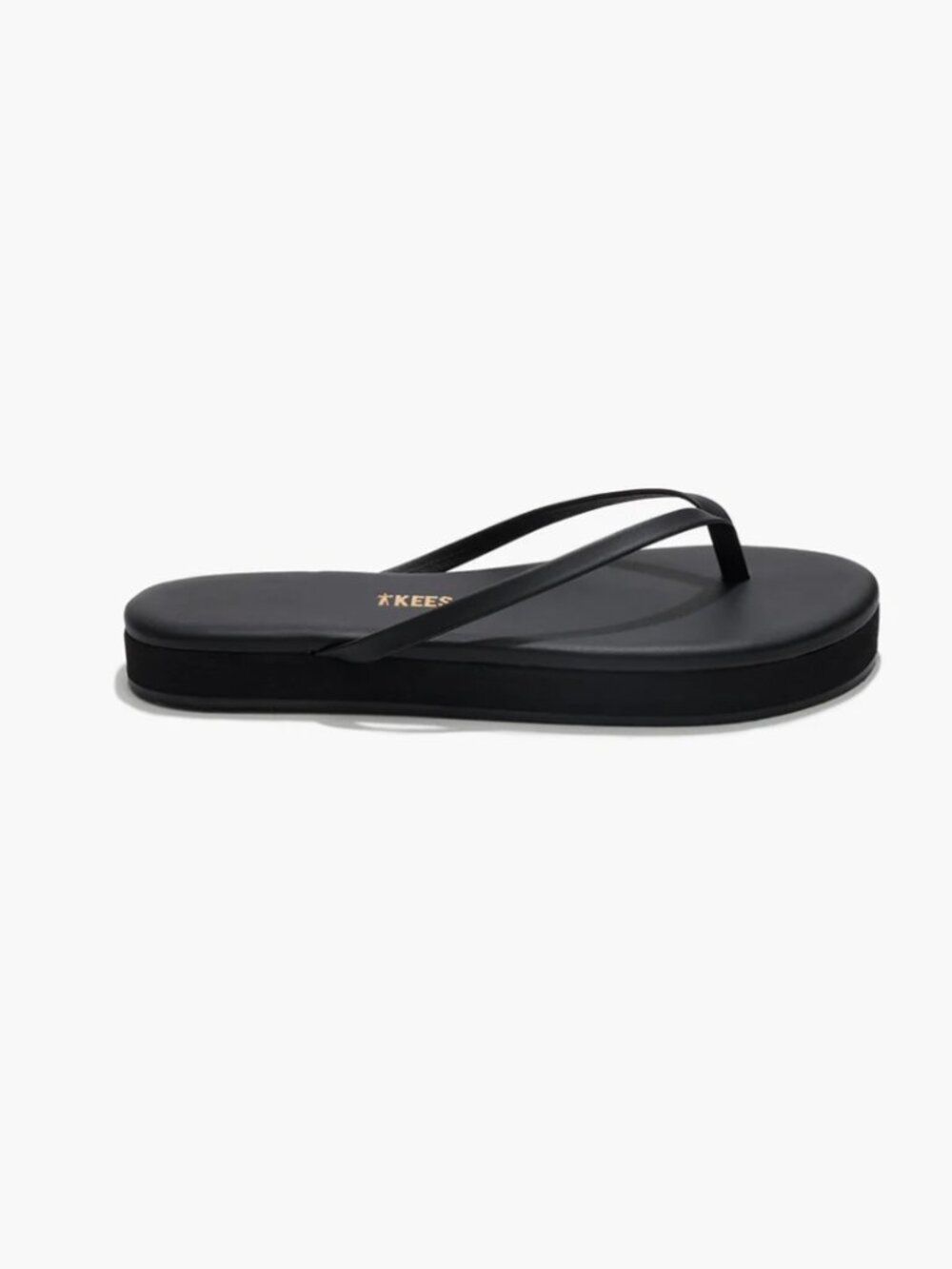 NEW TKEES Lily Platforms Size 8, color sable (black)